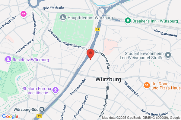 Johanniter-Unfall-Hilfe e. V. Regionalverband Unterfranken Regionalgeschäftsstelle Würzburg