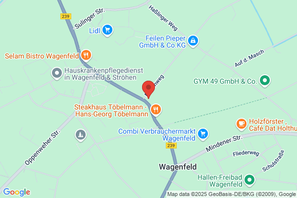 Volksbank Niedersachsen-Mitte eG, Geschäftsstelle Wagenfeld