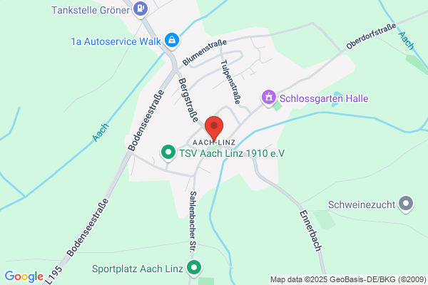 Beschaelplatte Aach-Linz