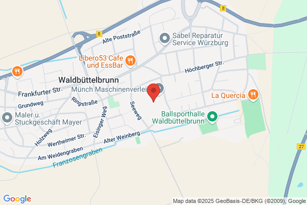 Forstrevier Waldbüttelbrunn