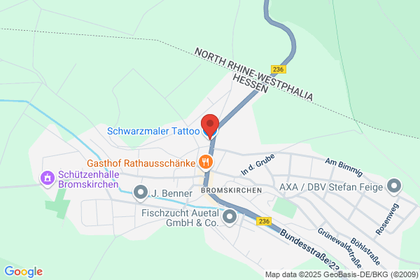 Schwarzmalerei Farbe und Design