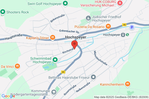 Protestantische Kirche Hochspeyer - Prot. Paul-Gerhardt-Kirchengemeinde Hochspeyer