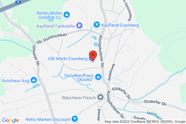 OBI Farbmisch-Service im Markt Eisenberg