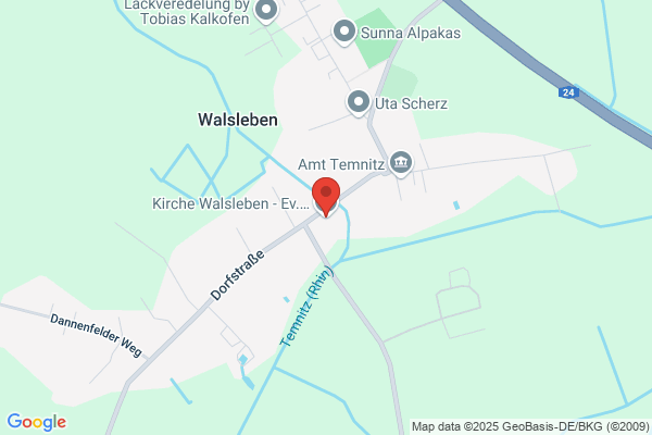 Kirche Walsleben - Ev. Gesamtkirchengemeinde Temnitz