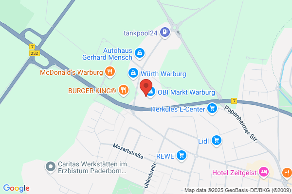 OBI Farbmisch-Service im Markt Warburg