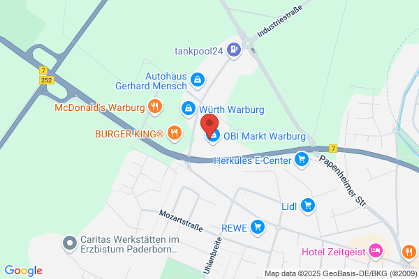 OBI Mietgeräte und Werkzeugverleih Warburg