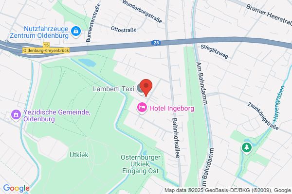 Flughafenzubringer für Oldb. Stadt & Land