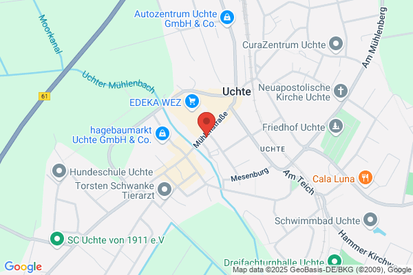 Volksbank eG in Schaumburg und Nienburg eG Geschäftsstelle in Uchte