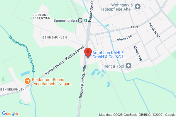 Autohaus Kahle GmbH, VW Vertragshändler