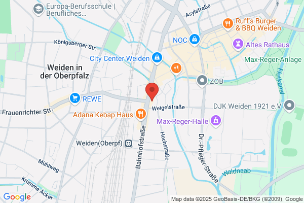 Volksbank Raiffeisenbank Nordoberpfalz eG Geschäftsstelle Weiden Johannisstraße
