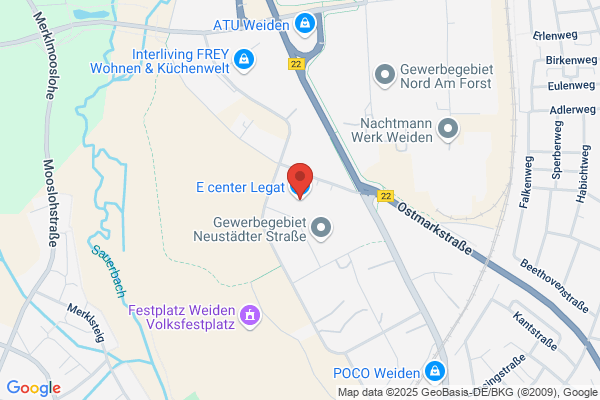 E center Legat
