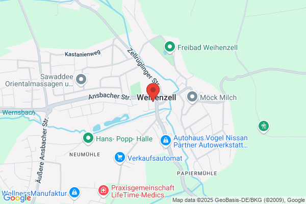 Sparkasse Weihenzell Gst. d. Vereinigten Sparkassen Stadt u. Landk. Ansbach