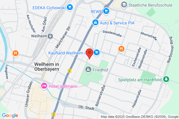 Tankstelle am Supermarkt