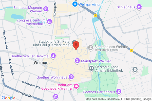 Martina Scholz Schlafen in Weimar Ferienwohnung