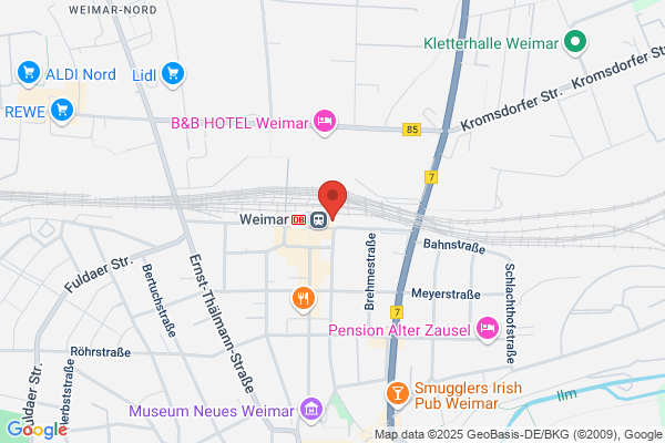 DB BahnPark Parkplatz Bahnhof P1 rechts