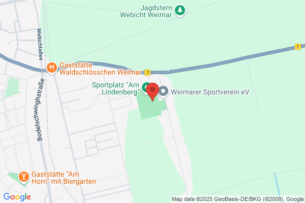 SC 1903 Weimarer SV Sportplatz Lindenberg