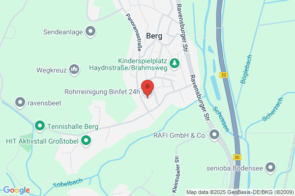 Rohrreinigung Binfet 24h