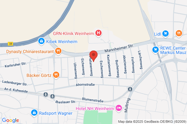 DRK Kreisverband Mannheim Haus Platanenweg
