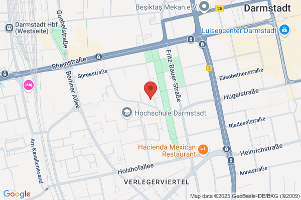 COMCAVE.COLLEGE Darmstadt, Birkenweg