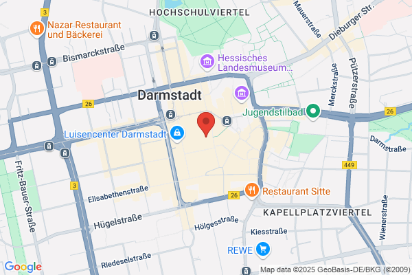 COMCAVE.COLLEGE Darmstadt, Im Carree