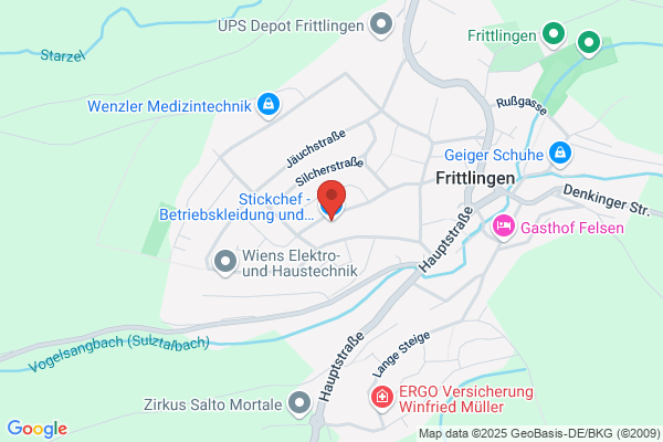 Stickchef - Bestickung, Beflockung, Bedruckung