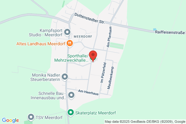 Sporthalle/Mehrzweckhalle Meerdorf