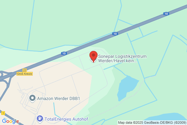 Sonepar Logistikzentrum Werder/Havel kein Verkauf