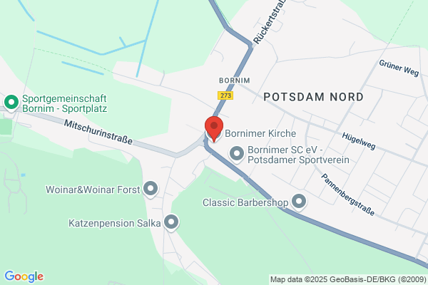 Kirche Potsdam-Bornim - Pfarrsprengel Potsdam-Nord