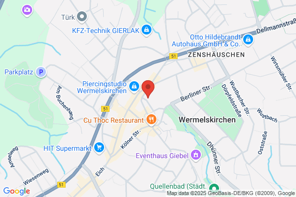 Geschlossene Geschäftsstelle