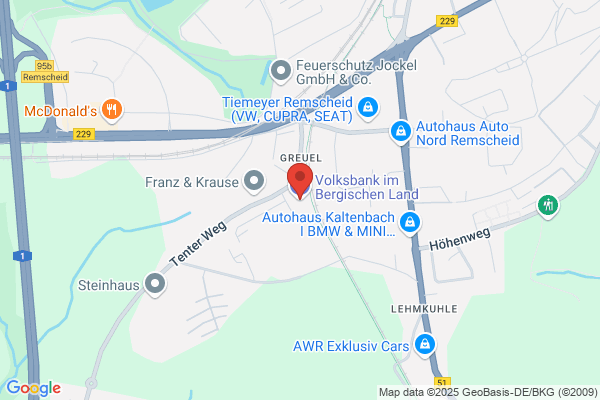 Volksbank im Bergischen Land, Zweigstelle RS-Alleestraße