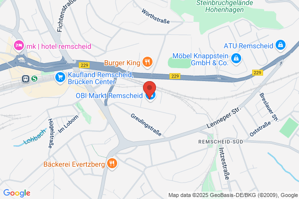 OBI Gartencenter Remscheid