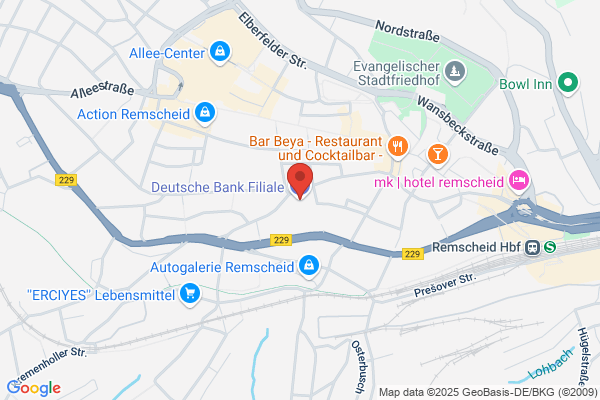 Deutsche Bank geschlossen
