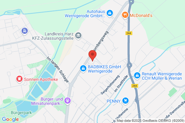 Budget Autovermietung - Wernigerode