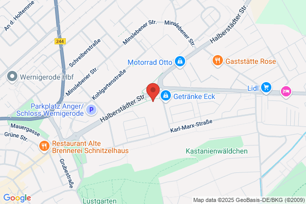 Harzsparkasse: Burgbreite