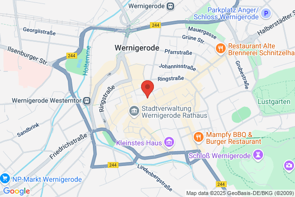 Rathaus-Hotel-Wernigerode Garni