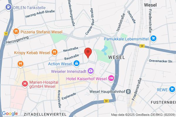 Flockdruck-Wesel