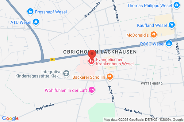 Visalis Therapiezentrum Niederrhein am Ev. Krankenhaus Wesel