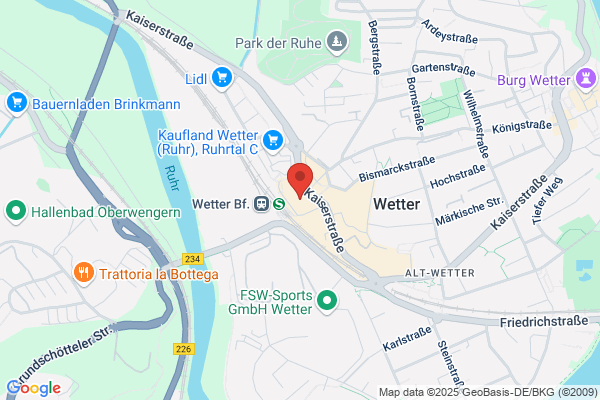 Geschlossene Geschäftsstelle