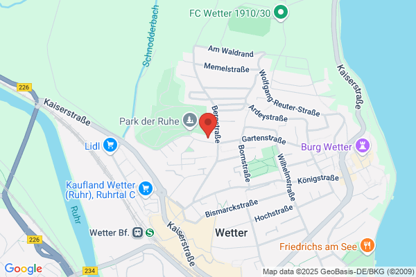 Die Gärtnerei - Standort Alt-Wetter