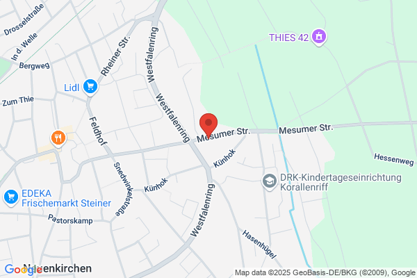 Up halven Weg