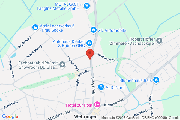 Geschlossene Geschäftsstelle