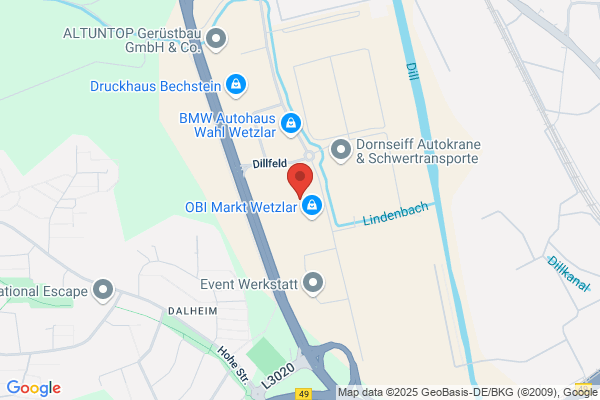 OBI Mietgeräte und Werkzeugverleih Wetzlar