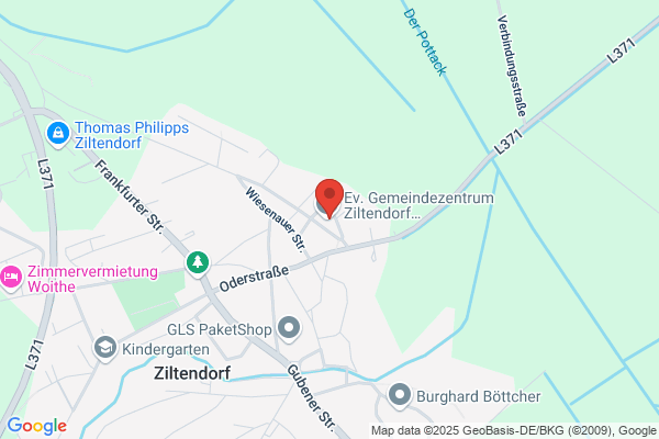 Ev. Gemeindezentrum Ziltendorf - Pfarrsprengel Brieskow-Finkenheerd und Ziltendorf