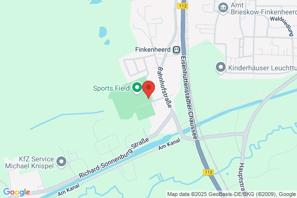 SV Turbine Finkenheerd e.V. Sportgelände