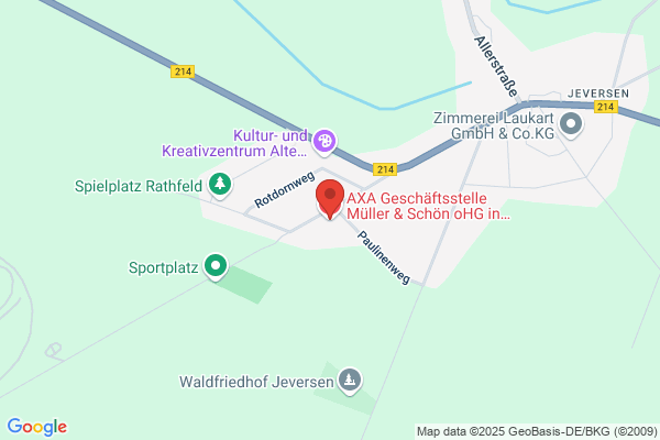 AXA Geschäftsstelle Müller & Schön oHG in Wietze