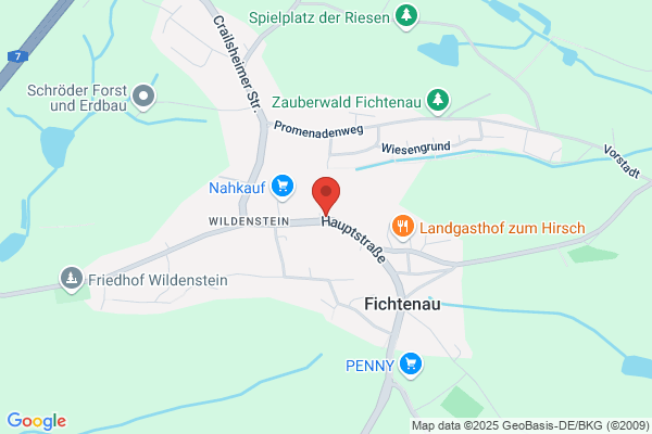 Fichtenau Sitz Wildenstein Zentrale Vorzimmer