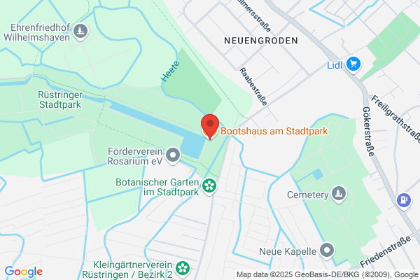 Bootshaus am Stadtpark