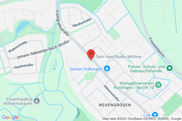 Frisörsalon im Maadebogen