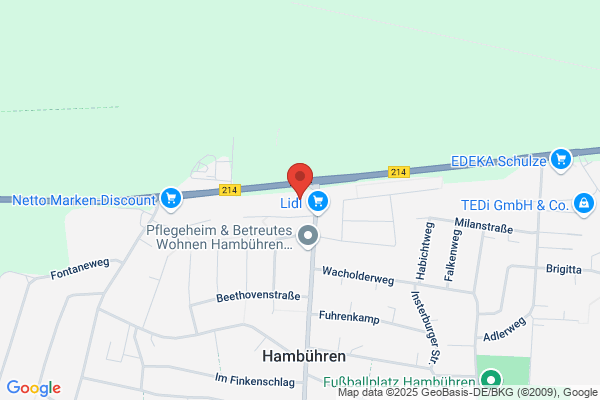 Volksbank eG Südheide - Isenhagener Land - Altmark, SB-Center Hambühren