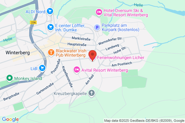 Ferienwohnungen Licher & Schanzenstraße